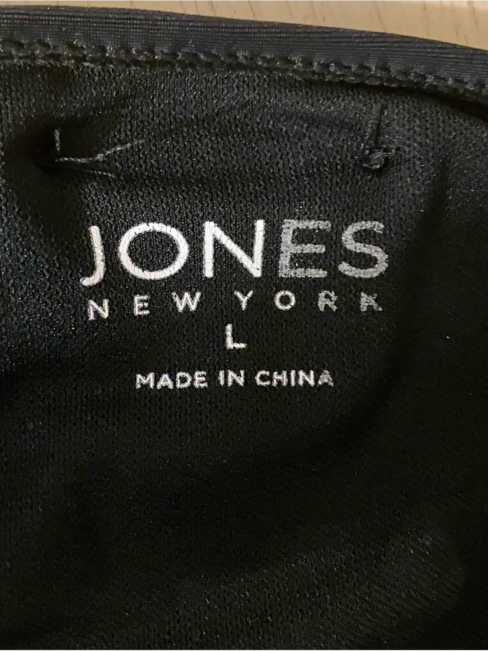 Jones New York Black One-Piece Swimsuit – Size Large - Picture 5 of 8